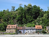 Fachwerkhäuser in Meißen an der Elbe